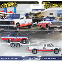 Hot Wheels Team Transport '63 Chevy Nova & '88 Chevy Silverado 3500