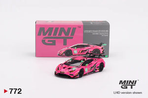 Mini GT 772 Lamborghini Huracan GT3 Evo2 83 2023 Imsa Daytona 24hrs Iron Dames