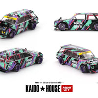 Mini GT Kaido House Datsun Kaido 510 Wagon HKS V1