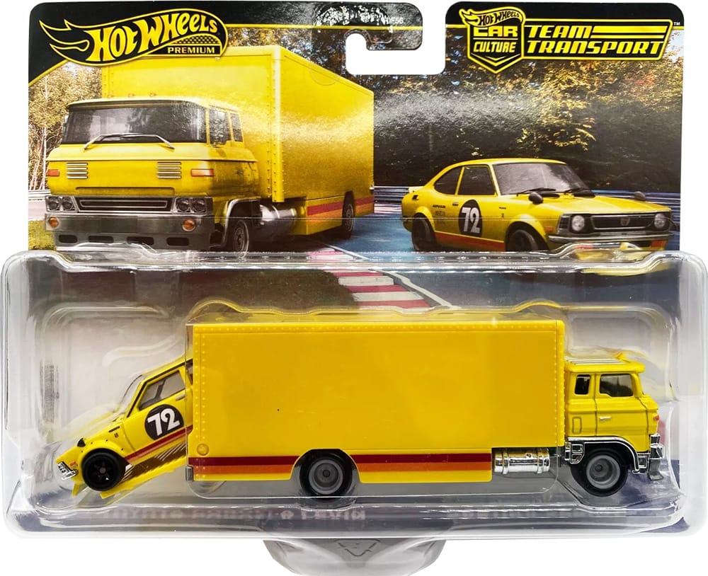 Hot Wheels Team Transport 1972 Toyota Corolla Levin & Sakura Sprinter