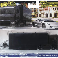 Hot Wheels Team Transport Lamborghini Reventon Roadster & Flipside Hauler