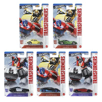 Hot Wheels Transformers 5 Car Set