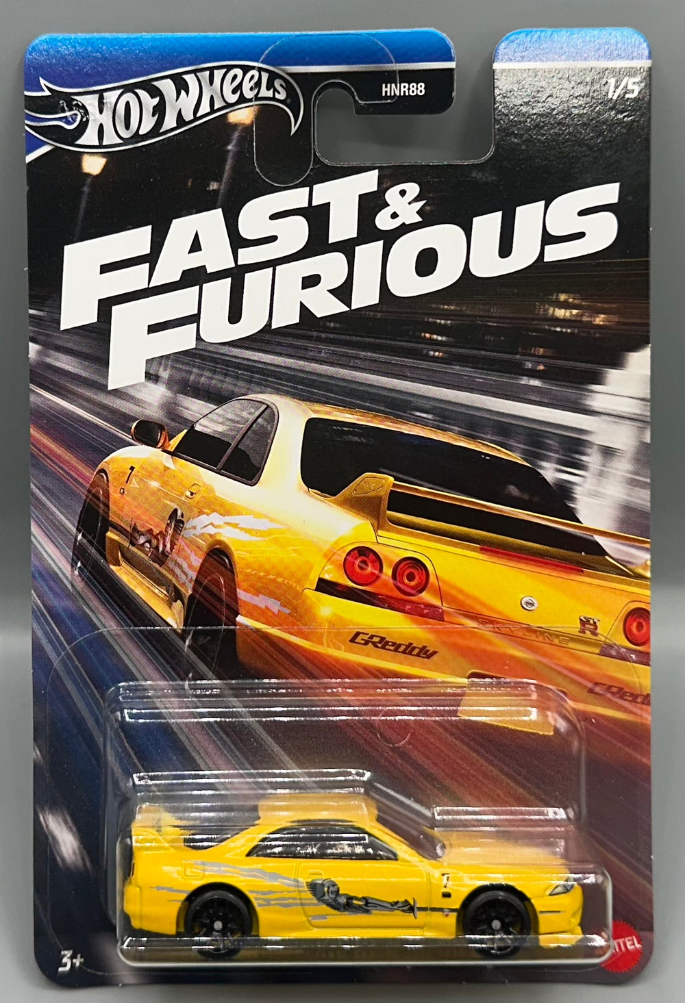 Hot Wheels Fast & Furious Nissan Skyline GT-R (BCNR33)