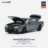 Pop Race 101 Nissan Skyline GT-R R32 Gun Metal Grey