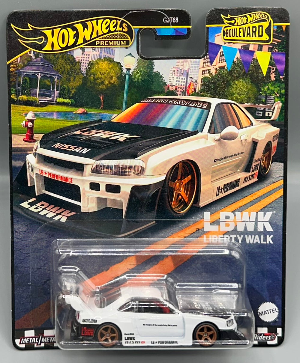 Hot Wheels Boulevard Liberty Walk LB ER34 Super Silhouette Nissan Skyline