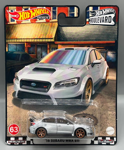 Hot Wheels Boulevard '16 Subaru WRX STI