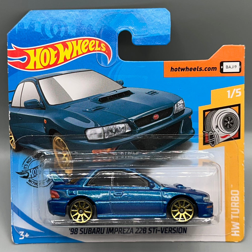 Hot Wheels '98 Subaru impreza 22B STi Version