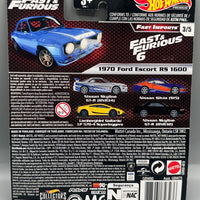 Hot Wheels Fast & Furious Fast Imports '70 Ford Escort RS1600