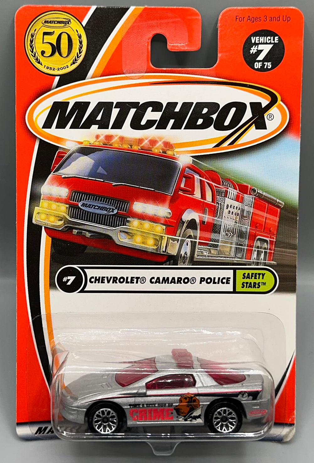 Matchbox Chevrolet Camaro Police