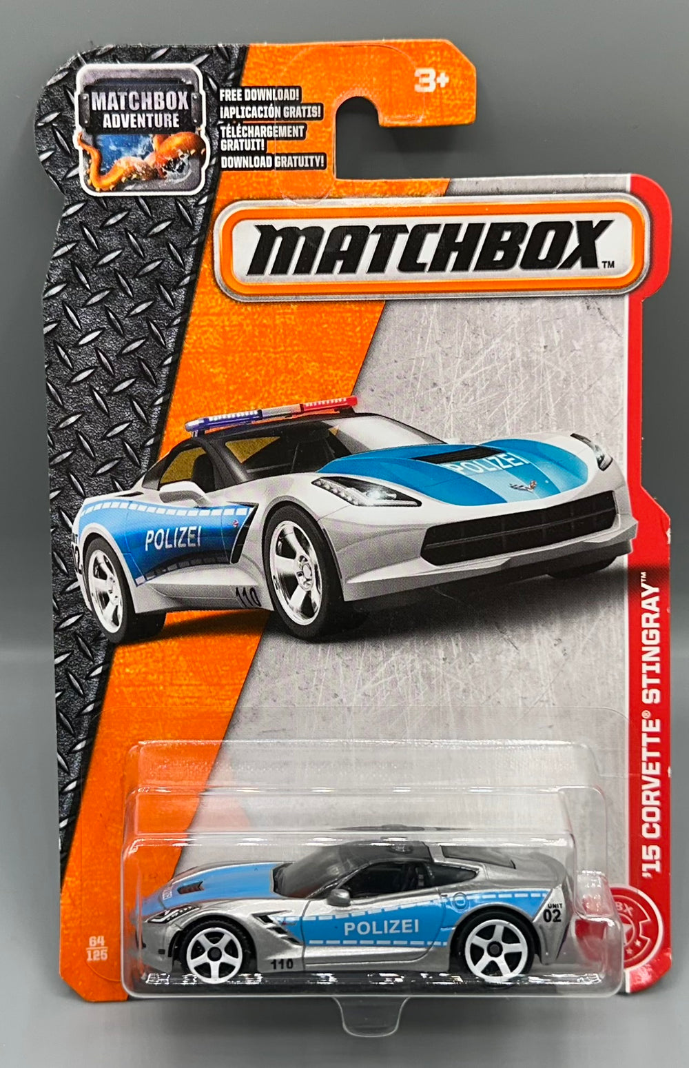 Matchbox '15 Corvette Stingray