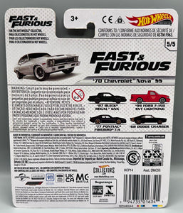 Hot Wheels Fast & Furious '70 Chevrolet Nova SS