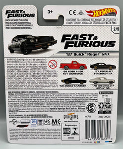 Hot Wheels Fast & Furious '87 Buick Regal GNX