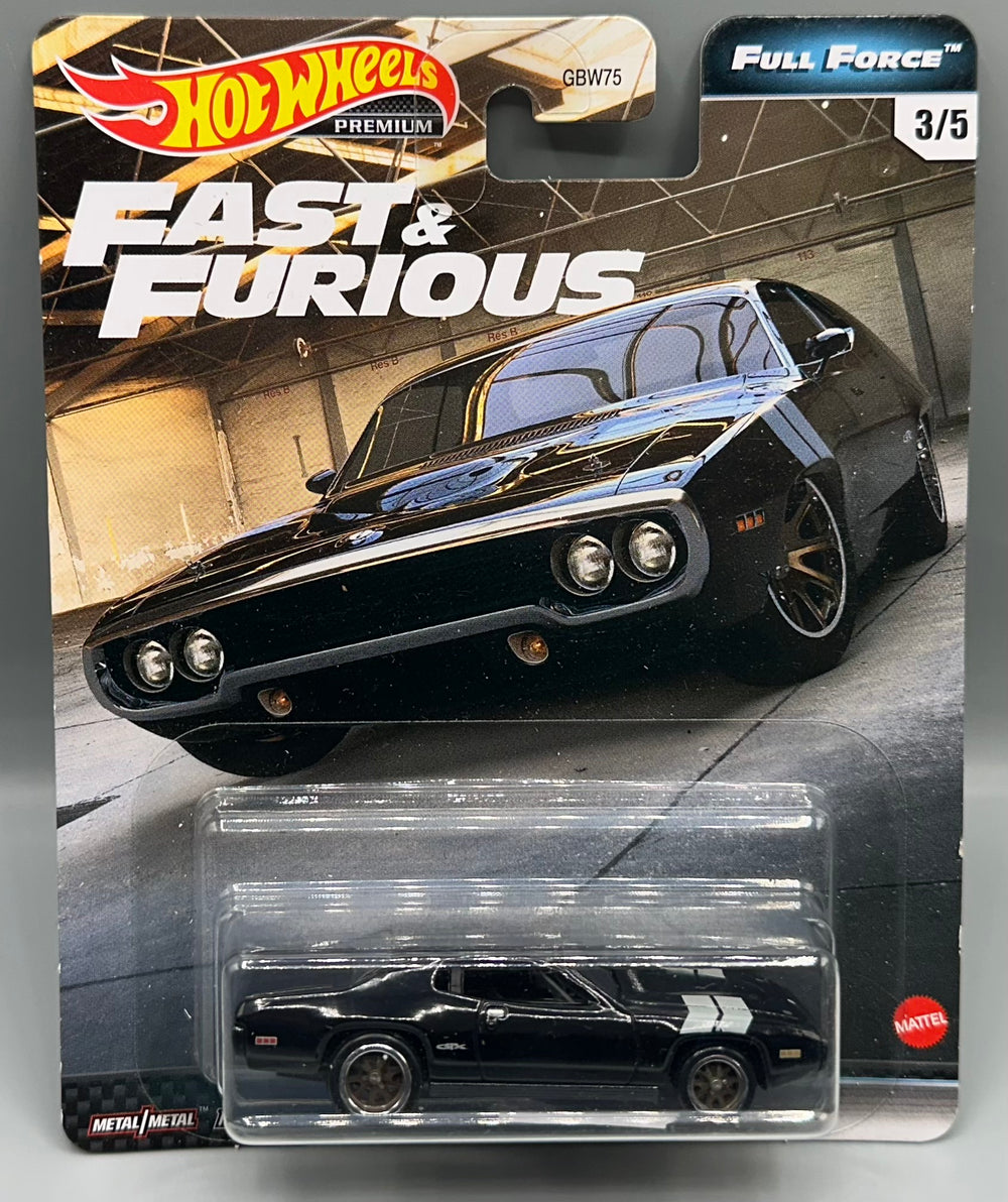 Hot Wheels Fast & Furious Full Force '71 Plymouth GTX