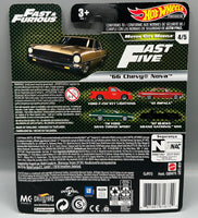 Hot Wheels Fast & Furious Motor City Muscle '66 Chevy Nova
