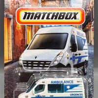 Matcbox European Streets Renault Master Ambulance