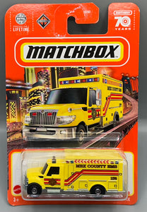 Matchbox International Workstar Ambulance