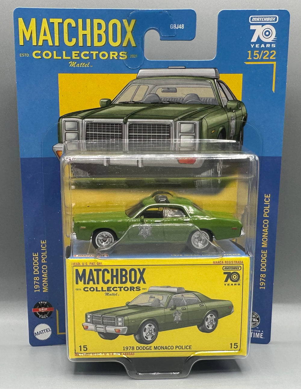 Matchbox Collectors 1978 Dodge Monaco Police