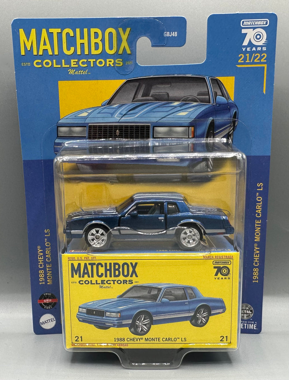 Matchbox Collectors 1988 Chevy Monte Carlo