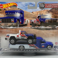 Hot Wheels Team Transport 1980 Dodge Macho Power Wagon & Retro Rig