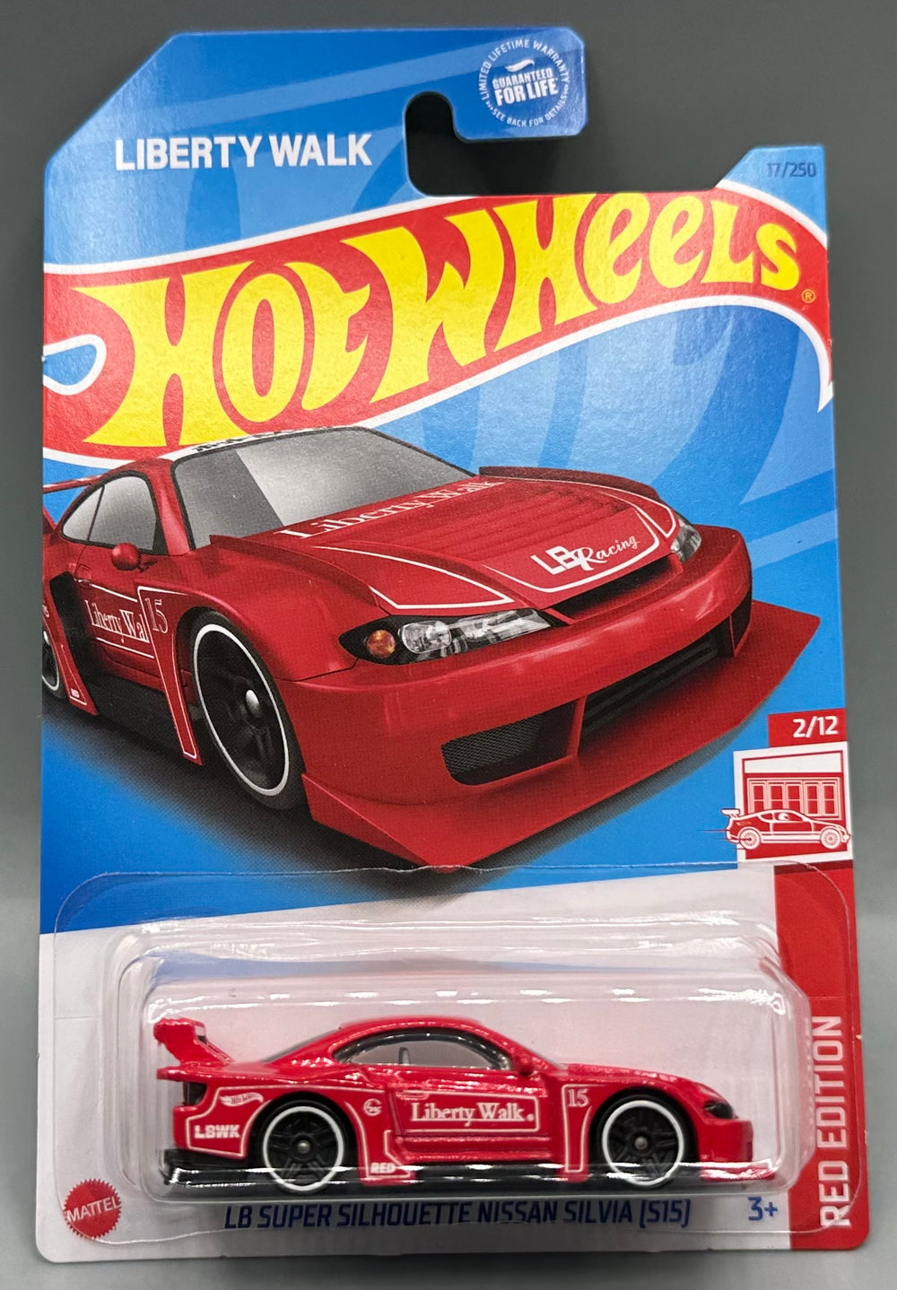 Hot Wheels Target Red Edition Liberty Walk LB Super Silhouette Nissan Silvia (S15)