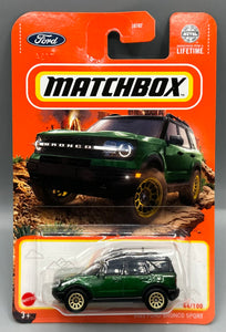 Matchbox 2022 Ford Bronco Sport