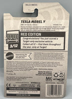 Hot Wheels Target Red Edition Tesla Model Y
