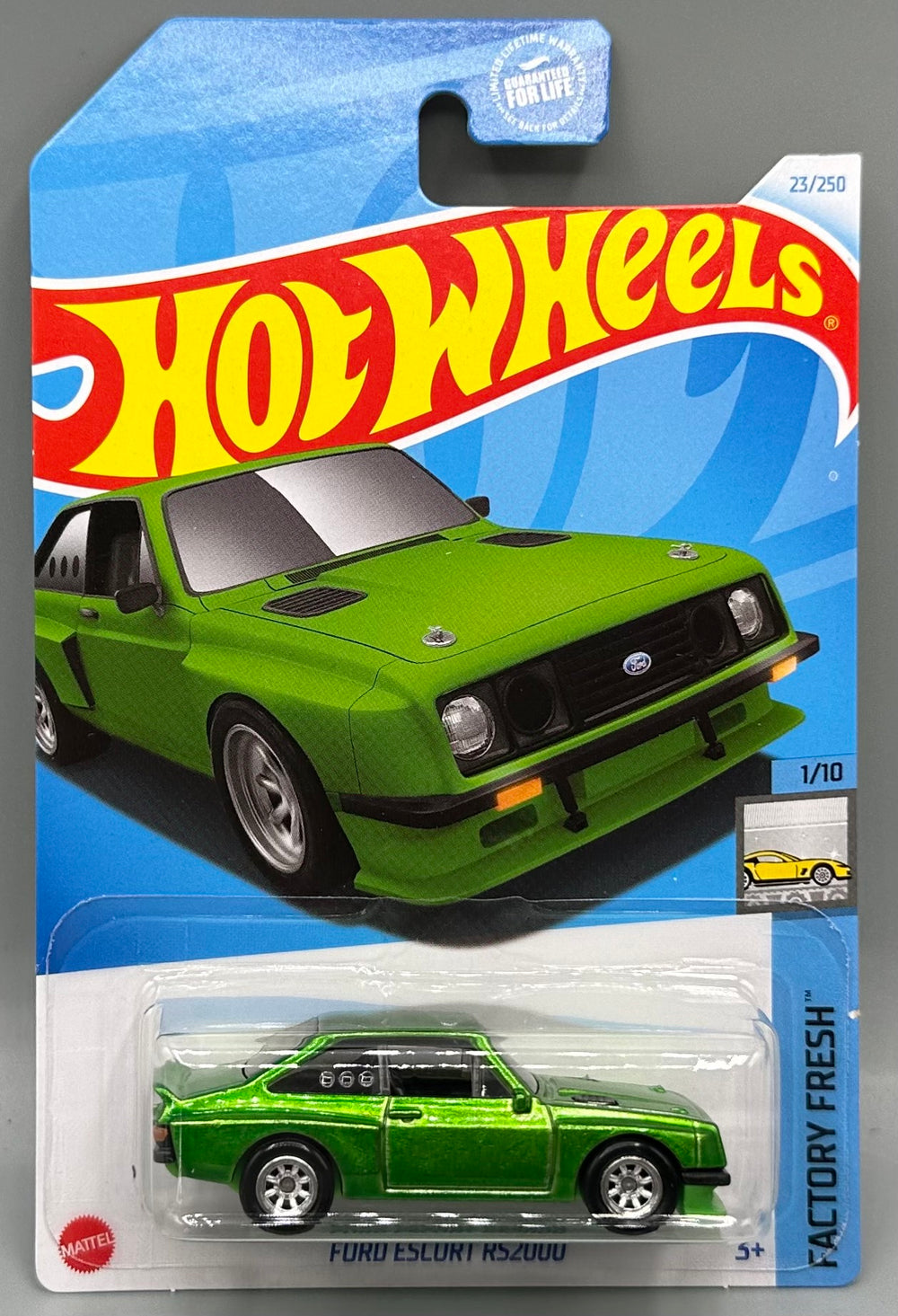 Hot Wheels Super Treasure Hunt Ford Escort RS2000