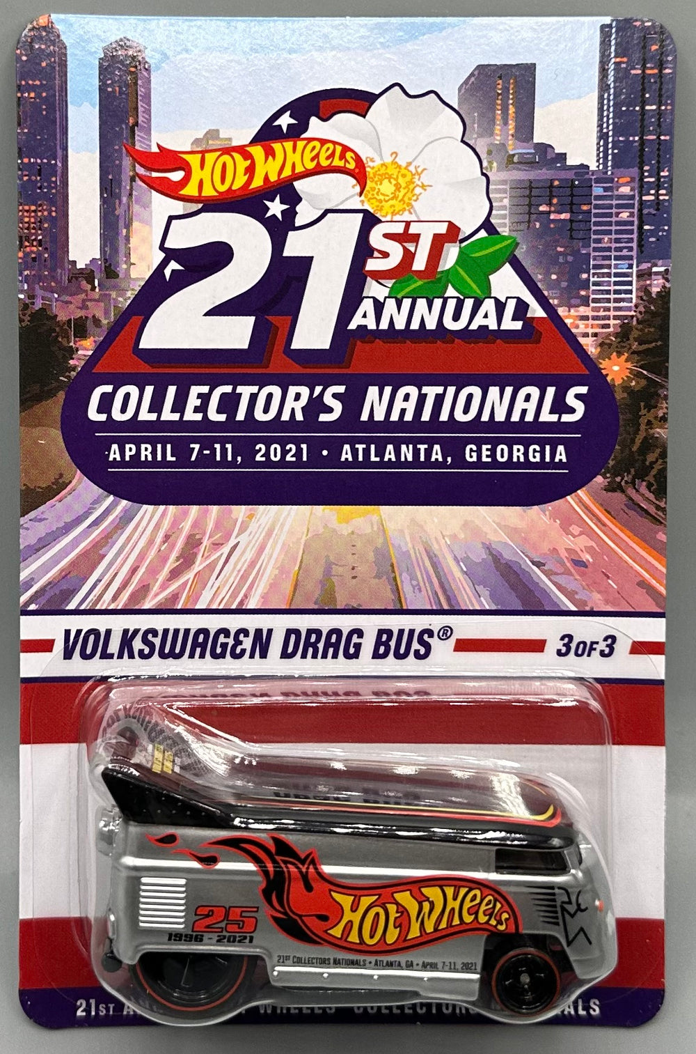 Hot Wheels 21st Annual Collector's Nationals VW Volkswagen Drag Bus