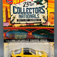 Hot Wheels 23rd Annual Collectors Nationals 1985 Chevrolet Camaro Iroc Z