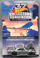 Hot Wheels 37th Collectors Convention 1968 Custom Plymouth Barracuda
