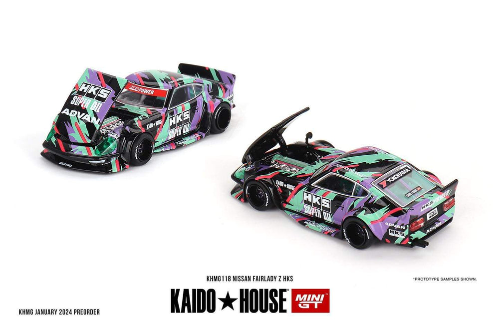 Mini GT Kaido House 118 Nissan Fairlady Z HKS