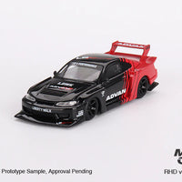 Mini GT 649 Nissan Liberty Walk LB Super Silhouette S15 Silvia Advan