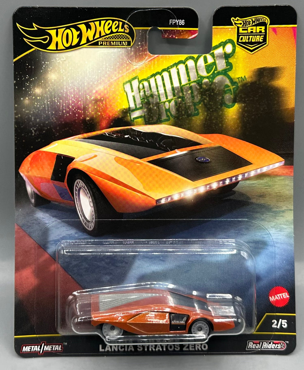 Hot Wheels Hammer Drop Lancia Stratos Zero