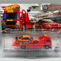 Hot Wheels Team Transport Nissan Silvia (S15) & Aero Lift