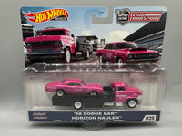 Hot Wheels Team Transport '68 Dodge Dart & Horizon Hauler
