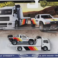 Hot Wheels Team Transport Toyota Off Road Truck & Fleet Street