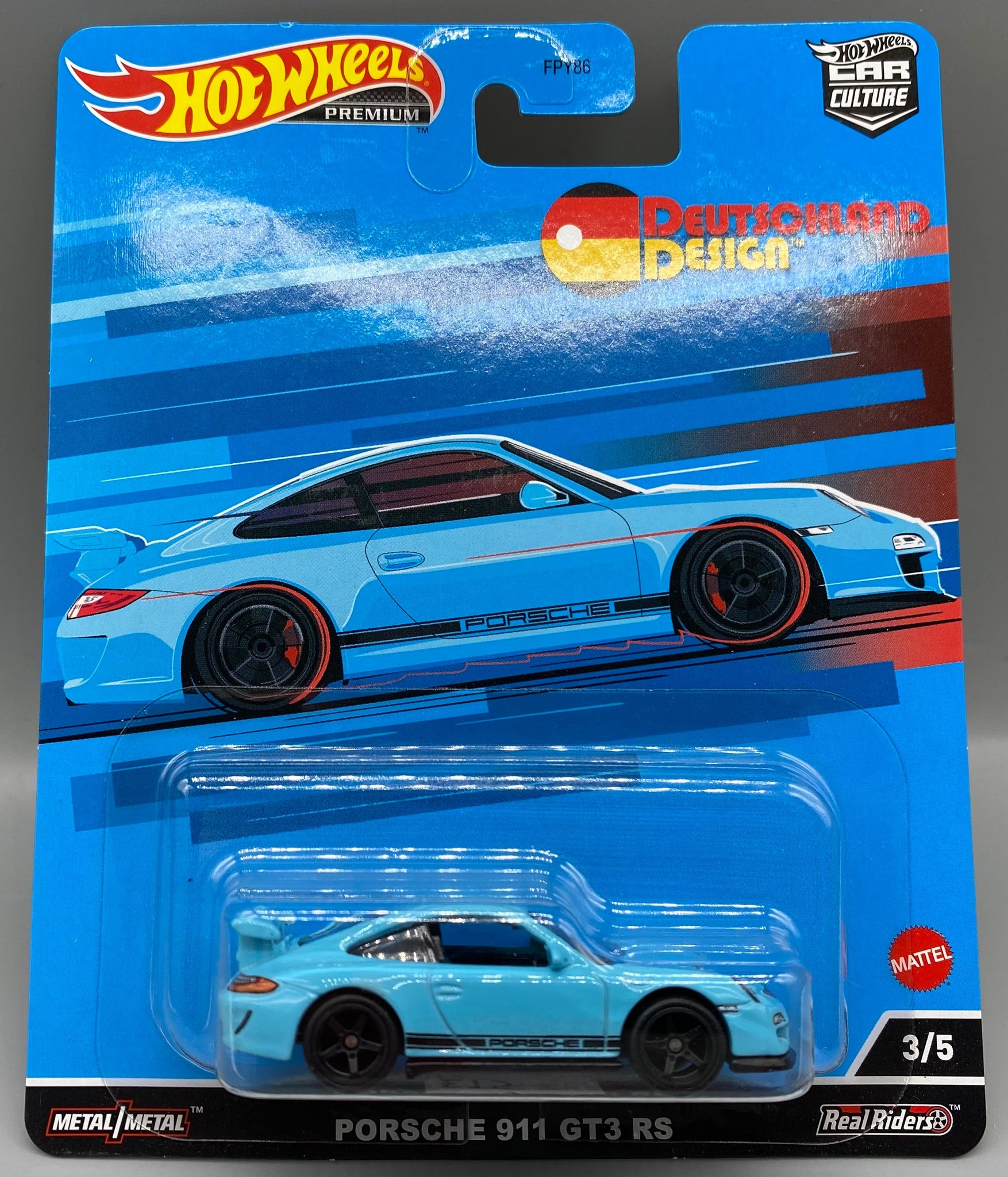 Hot Wheels Premium Deutschland Design Porsche 911 GT3 RS