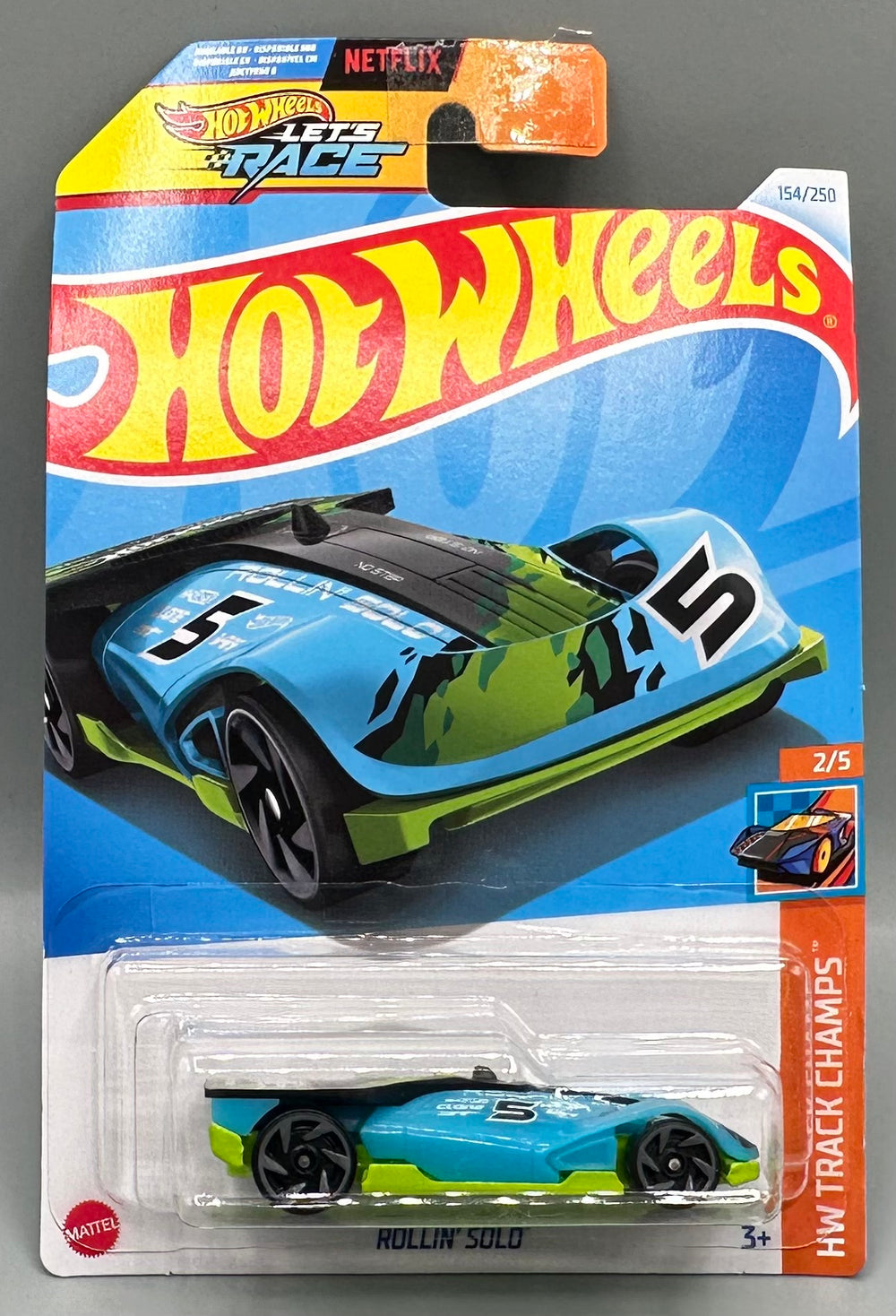 Hot Wheels Netflix Let's Race Rollin' Solo