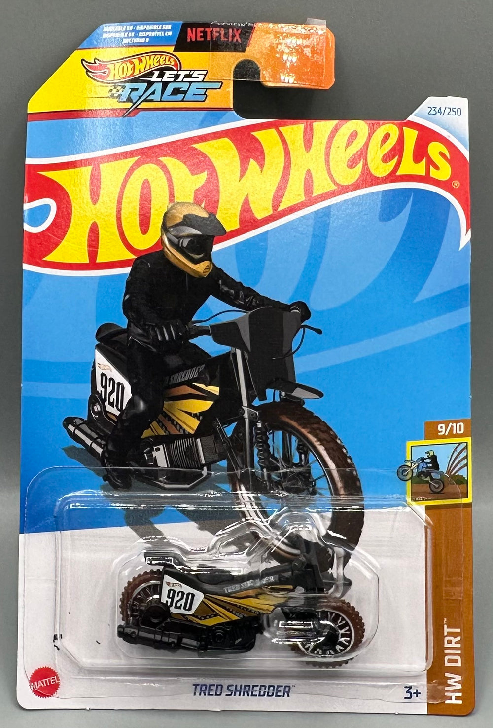 Hot Wheels Netflix Let's Race Tred Shredder