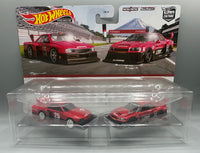 Hot Wheels 2 Pack LB ER34 Super Silhouette Nissan Skyline & Nissan Skyline Silhouette
