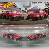 Hot Wheels 2 Pack LB ER34 Super Silhouette Nissan Skyline & Nissan Skyline Silhouette