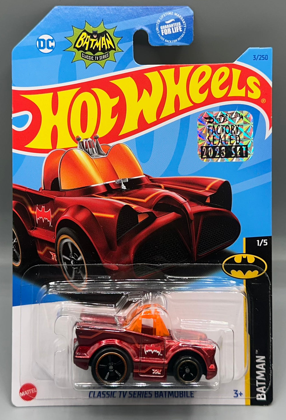 Hot Wheels Super Treasure Hunt Classic TV Series Batmobile Factory Sealed