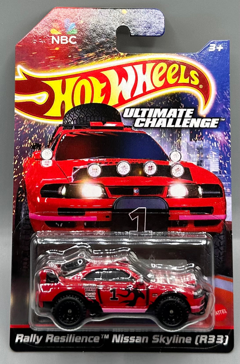 Hot Wheels Ultimate Challenge Rally Resiliance Nissan Skyline GT-R (R33)