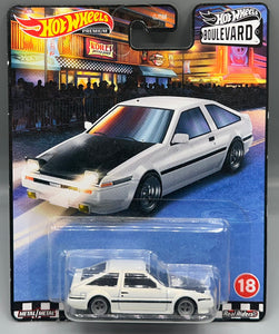 Hot Wheels Boulevard Toyota AE86 Sprinter Trueno