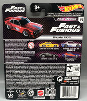 Hot Wheels Fast & Furious Fast Rewind Mazda RX3
