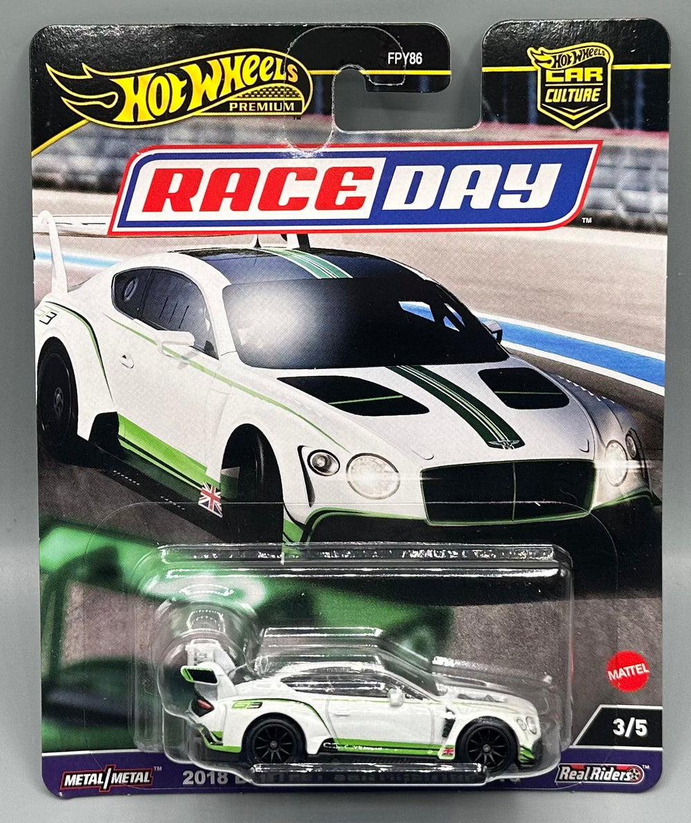 Hot Wheels Race Day 2018 Bentley Continental GT3