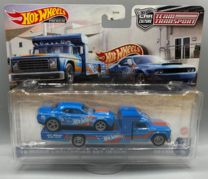 Hot Wheels Team Transport '18 Dodge Challenger SRT Demon & Retro Rig