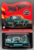 Hot Wheels RLC 1968 Custom Plymouth Barracuda
