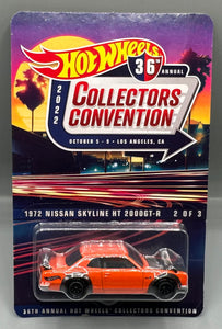 Hot Wheels 36th Annual Collectors Convention 1972 Nissan Skyline HT 2000-GTR