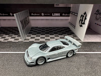 Hot Wheels Team Transport 1997 Mercedes Benz CLK GTR & Fleet Street
